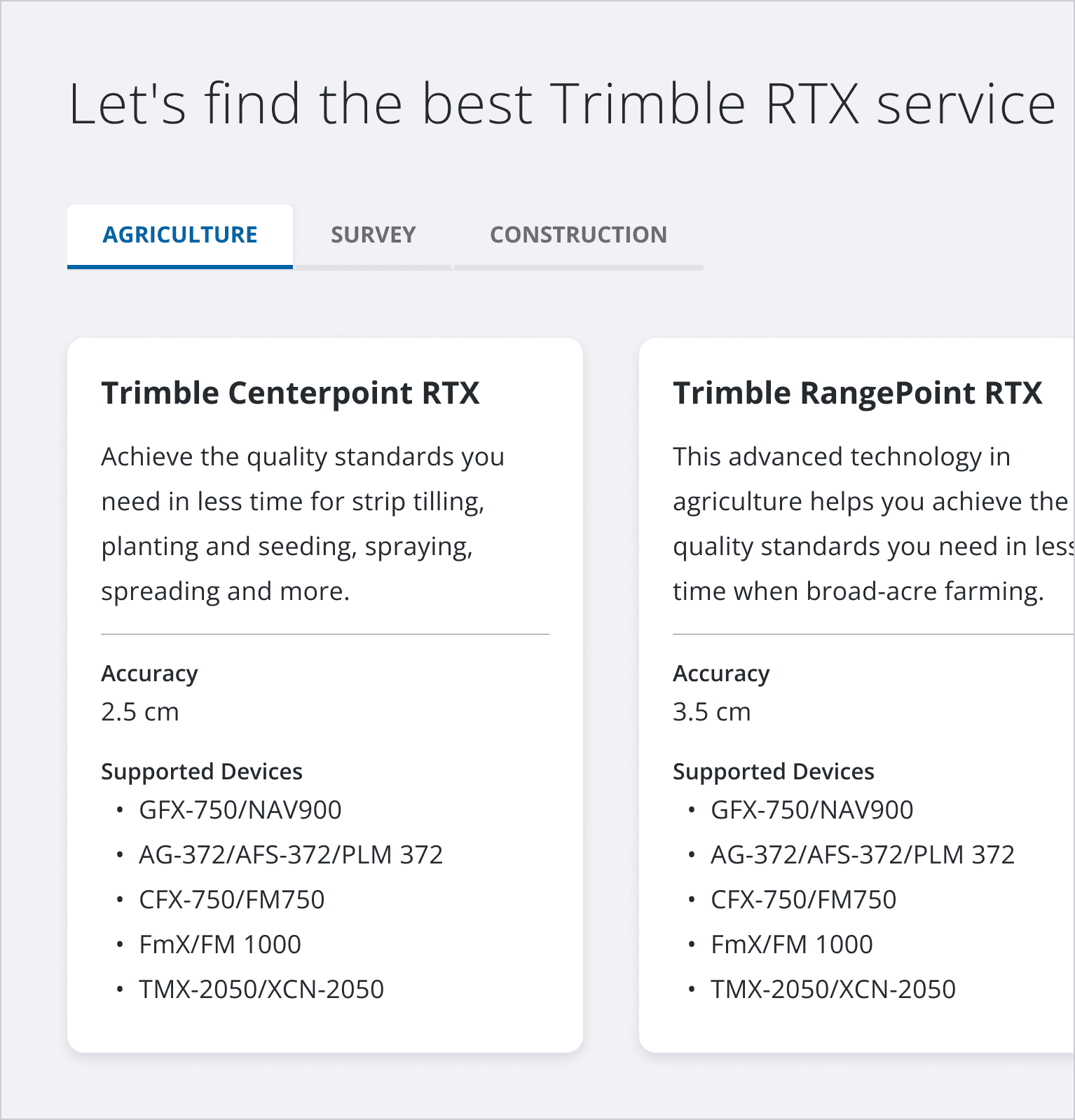 Trimble, view 2